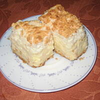 Sernik z mlekiem i kokosem