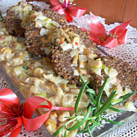 Kotleciki gryczane z kurkami