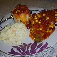 Udka w sosie meksykańskim wg Różyczki