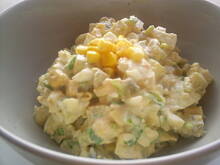 Fot. kasiul_a, Sałatka ziemniaczana jajeczno pieczarkowa z czosnkowym aromatem kasiuli