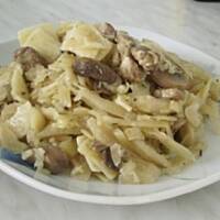 ŁAZANKI ze świeżej kapusty