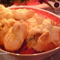 Francuskie paszteciki z nadzieniem serowym