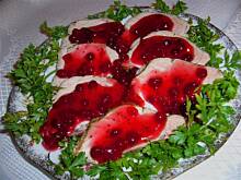 Fot. niebieska-różyczka, Schab w sosie żurawinowo-porzeczkowym