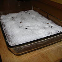 Ciasto z jabłkami i kakaem