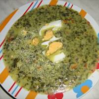 Pyszna zupa szpinakowa wg Agnieszki