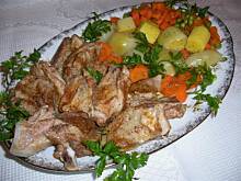 Fot. niebieska-różyczka, Delikatne żeberka z warzywami z parowaru