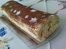 Fot. bettinka, Rolada z kremem "tiramisu"