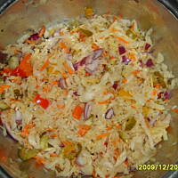 Sałatka z kapusty kiszonej szwagrowska