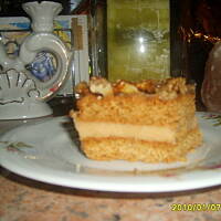 Krówka z pomadą orzechową