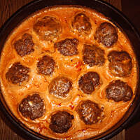 Zapiekane klopsiki wg M&Ł