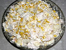 Fot. bing_translator, Chicken Salad with pineapple