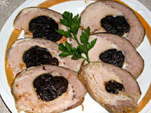 Fot. lexi27, Schab ze śliwkami na zimno