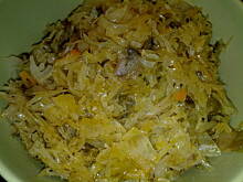 Fot. kaha87ha, Bigosik "poświąteczny" + wigilijna kapustka z grzybkami