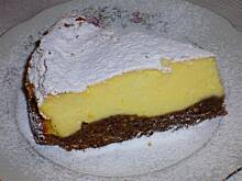 Fot. niebieska-różyczka, Sernik na ciemnym kruchym spodzie wg Różyczki