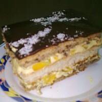 Z masą brzoskwiniową S.Anastazji