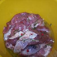 Polędwiczki w wykwintnym sosie "trzy pieprze"