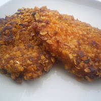 Kukurydziane kotlety drobiowe słodko ostre z pieczarkami kasiuli