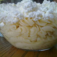 Makaron z serem - Smak dzieciństwa..