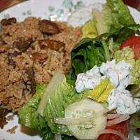 Ryż z Wieprzowiną na Grecką Nutę