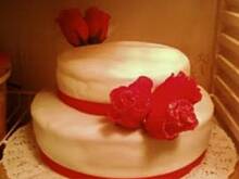 Fot. anek20052008, tort śmietanowy (wiśnie i brzoskwinie)
