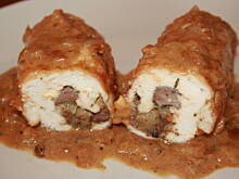 Fot. kasiul_a, Indyczne roladki z farszem wątróbkowo jabłkowym kasiuli