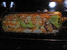 Fot. zwalka, Przekładaniec - Karkówka z białą kapustą i keczupem