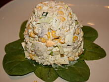 Fot. kasiul_a, Pieczarkowo jajeczna sałatka z kukurydzą kasiuli