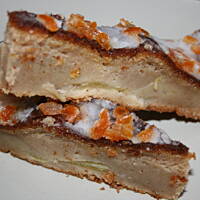 Ciasto serowo jabłkowe lukrowane kasiuli