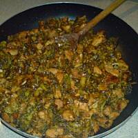 Kurczak z brokułami - pycha!!!