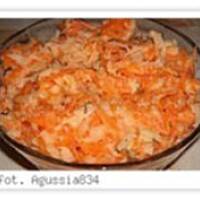 Surówka z marchwi,chrzanu i jabłka