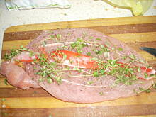 Fot. Zombi, Polędwiczki faszerowane papryką