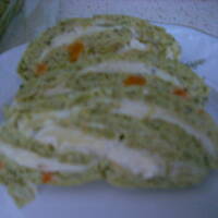 Rolada brokułowa z serkiem camembert