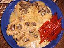 Fot. mariola2000, Schab w sosie serowym wg M&Ł