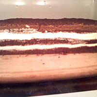 murzynek przekładany kremem