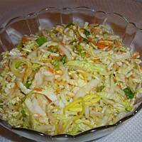 Kapusta pekińska z  porem wg Różyczki