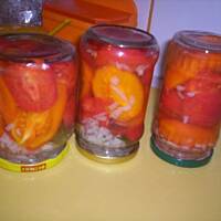 kolorowe pomidory w galarecie