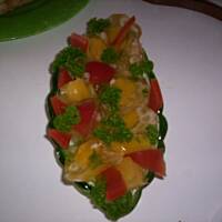 kolorowe pomidory w galarecie