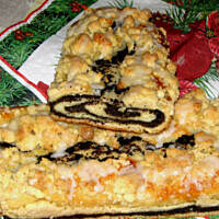 Strucla z makiem i kruszonką