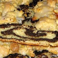 Strucla z makiem i kruszonką