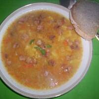 grochówka ziołowa, lekka