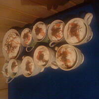 galaretka+ sos+ snieżka --> mały, pyszny deserek od milenki