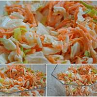 Surówka z kapusty pekińskiej i pora