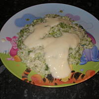 Serowy kalafior z brokułami dla dzieci i nie tylko