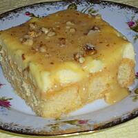 Ciasto z kremem i kajmakiem  wg Różyczki