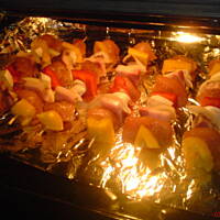 Pyszne szaszłyki z kurczaka Olenki1990