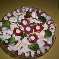 garnir/ ozdoby z soku/przecieru  pomidorowego