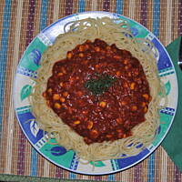 Spaghetti bolognese