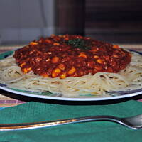 Spaghetti bolognese