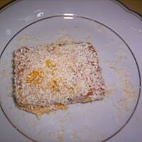 rybka z porem w kokosowej panierce