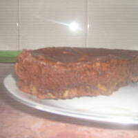 moje ciasto z kremem czekoladowym